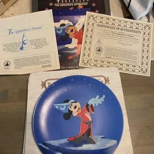 The Apprentice’s Dream - Fantasia Disney Plate